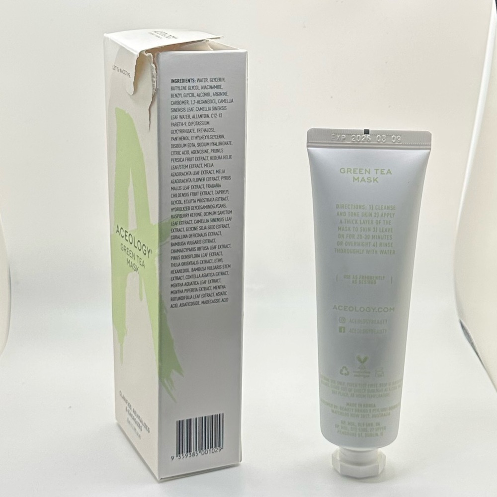 Aceology Green Tea Mask - Picture 4 of 4